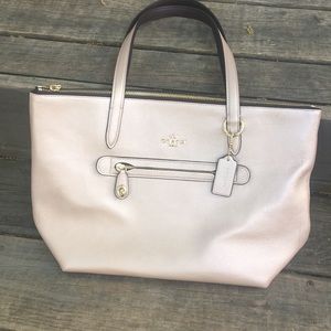 Champagne colored Coach purse!